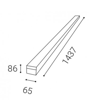 XENO IP54 LED MODULE 150/120° DALI/PUSH DIM 4000K