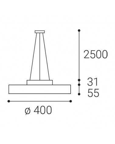 ROTO 40 P/N-Z, W DALI/PUSH DIM 40+8 2700K/3300K/4000K