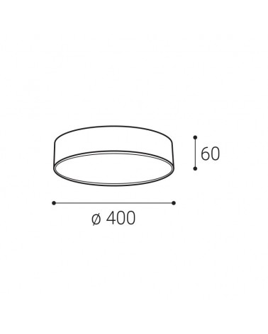 MONO SLIM 40, W 30W ZIGBEE 2CCT 3000K/4000K