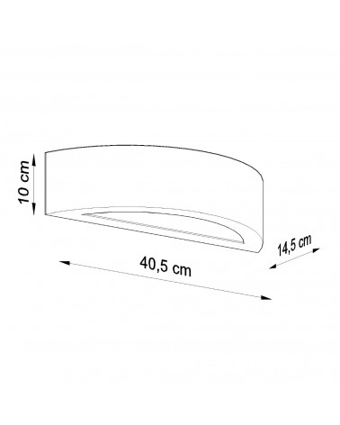 Wandleuchte Keramik ATENA