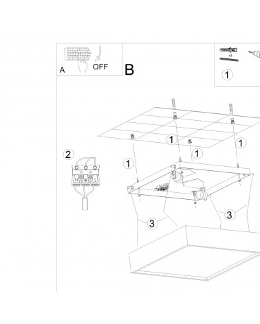 Wandleuchte Keramik HELIOS