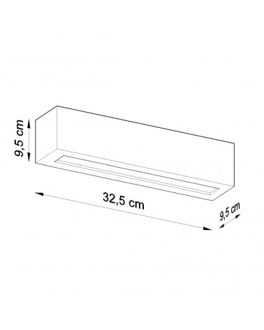 Wandleuchte Keramik VEGA