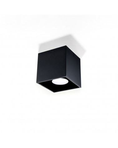 Deckenleuchte QUAD 1 schwarz