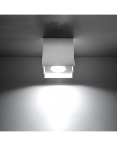 Deckenleuchte QUAD 1 weiß