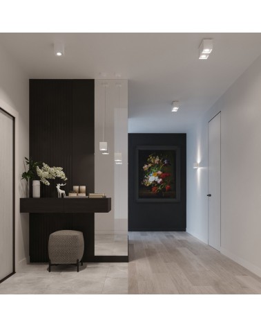 Deckenleuchte QUAD 1 weiß