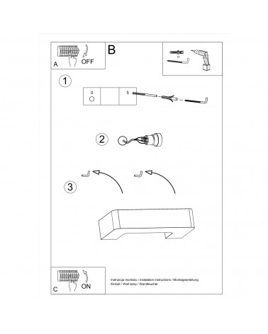 Wandleuchte Keramik MAGNET