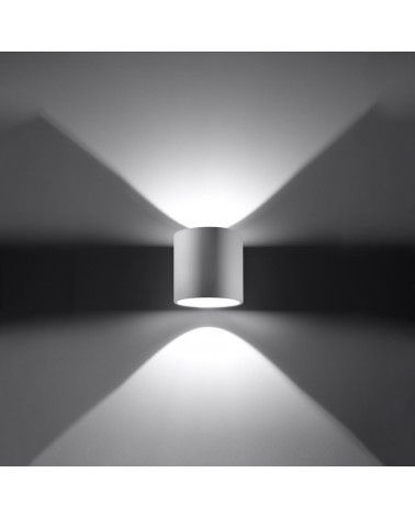 Wandleuchte ORBIS 1 weiß