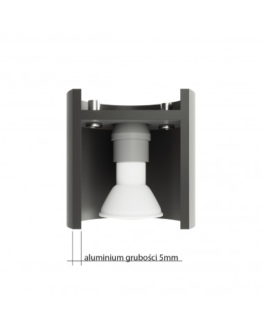 Wandleuchte ORBIS 1 weiß