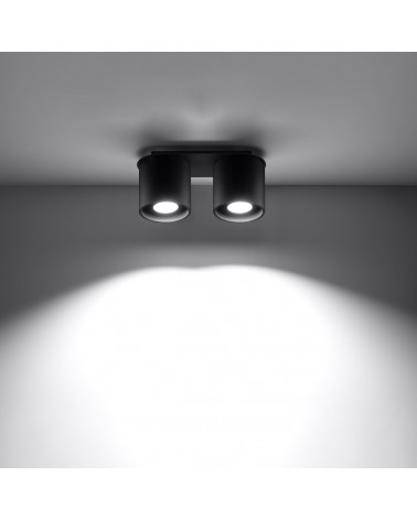 Deckenleuchte ORBIS 2 schwarz