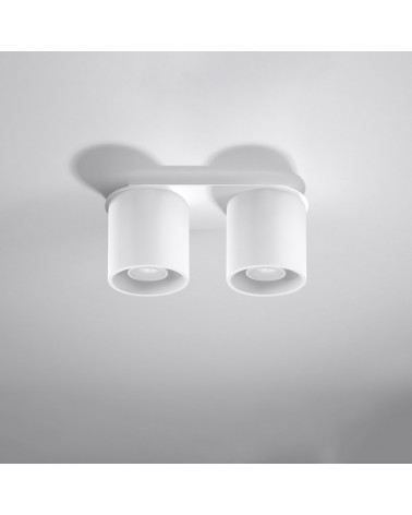 Deckenleuchte ORBIS 2 weiß