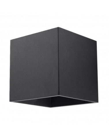 Wandleuchte QUAD 1 schwarz