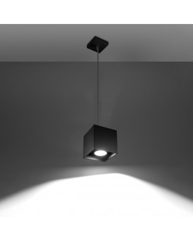 Hängeleuchte QUAD 1 schwarz