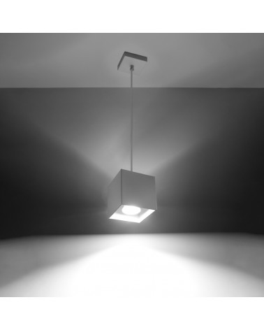 Hängeleuchte QUAD 1 weiß