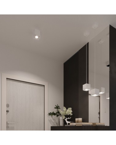 Hängeleuchte QUAD 1 weiß