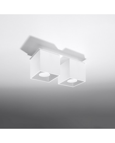 Deckenleuchte QUAD 2 weiß