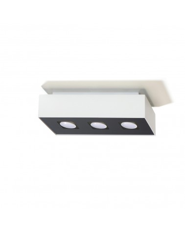 Deckenleuchte MONO 3 weiß