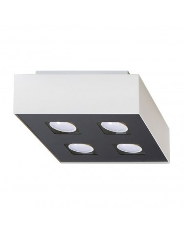 Deckenleuchte MONO 4 weiß
