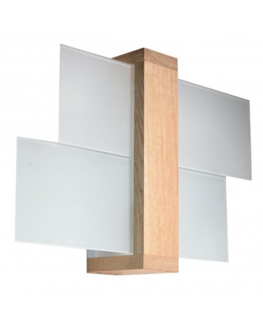 Wandleuchte FENIKS 1 Naturholz