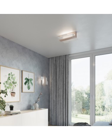 Wandleuchte FENIKS 1 Naturholz