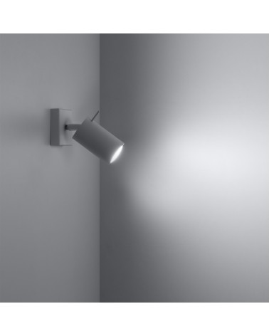 Wandleuchte RING weiß