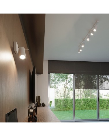 Wandleuchte RING weiß