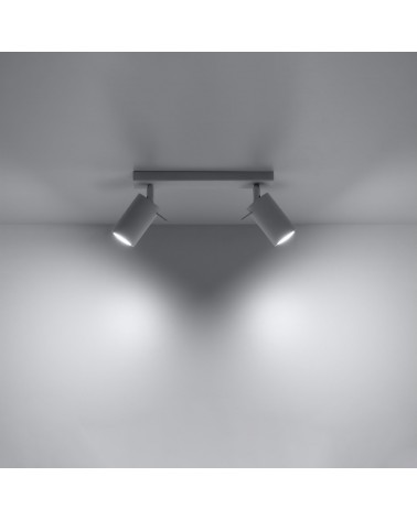 Deckenleuchte RING 2 weiß