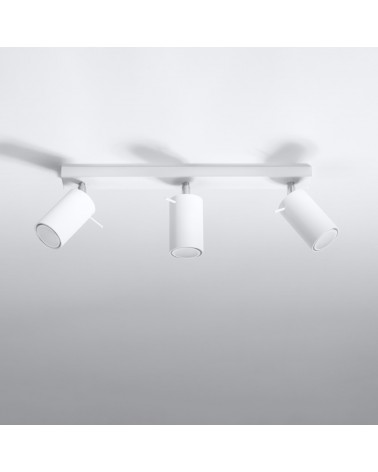 Deckenleuchte RING 3 weiß