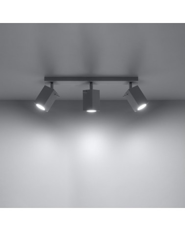 Deckenleuchte MERIDA 3 weiß