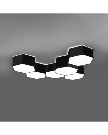 Deckenleuchte SUNDE 15 schwarz