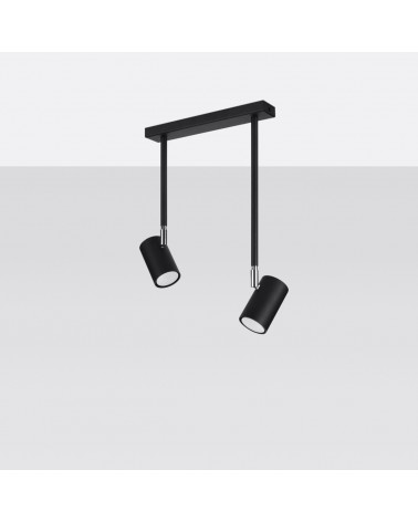 Deckenleuchte NORANO 2 schwarz