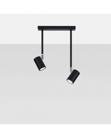 Deckenleuchte NORANO 2 schwarz