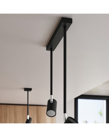 Deckenleuchte NORANO 2 schwarz