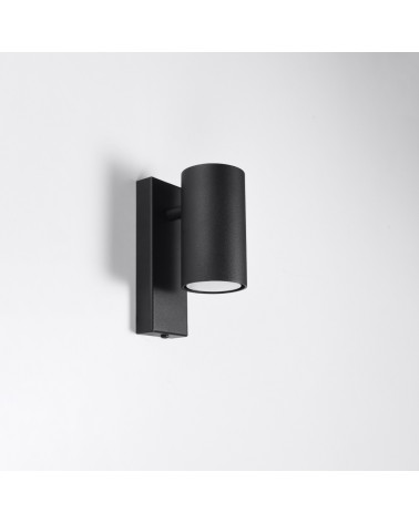Wandleuchte UTTI schwarz