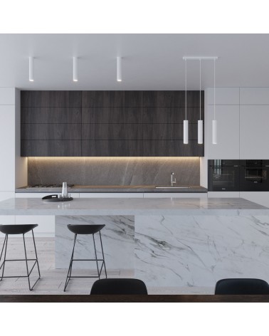 Hängeleuchte LAGOS 3P weiß