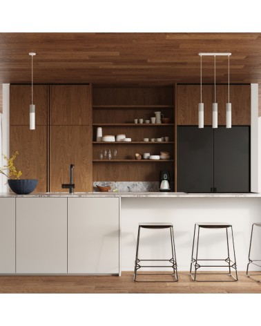 Hängeleuchte BORGIO 3P weiß