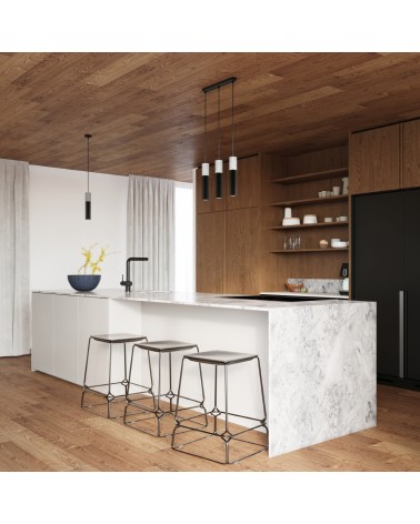 Hängeleuchte BORGIO 3P schwarz