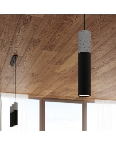 Hängeleuchte BORGIO 3P schwarz