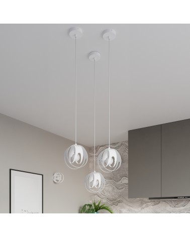 Deckenleuchte TULOS weiß