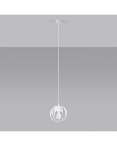 Hängeleuchte TULOS 1 weiß