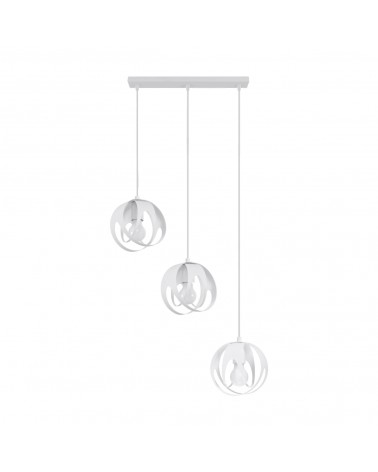 Hängeleuchte TULOS 3L weiß