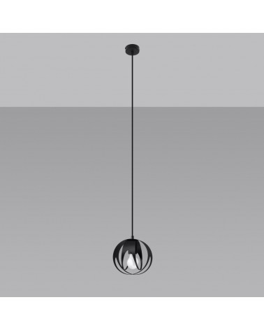 Hängeleuchte TULOS 1 schwarz