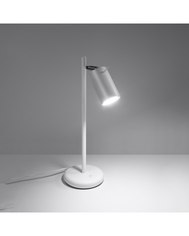 Tischleuchte RING weiß