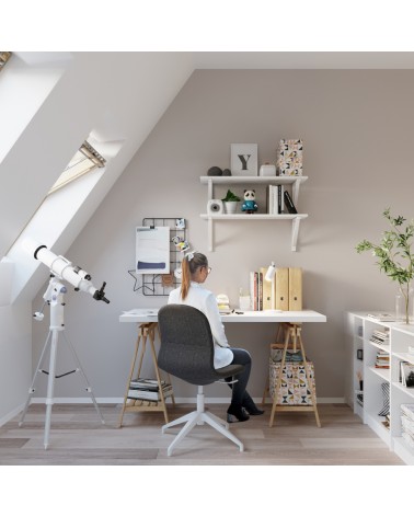 Tischleuchte RING weiß