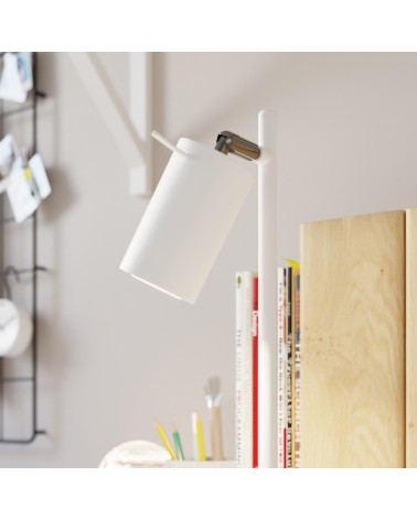 Tischleuchte RING weiß