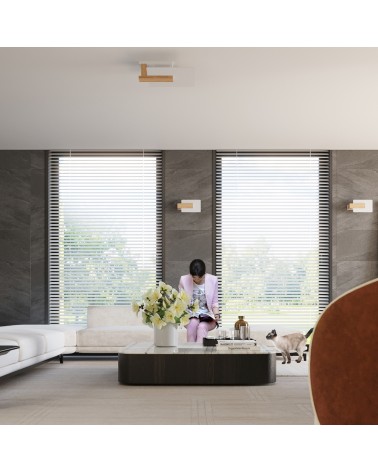 Wandleuchte LAPPO Naturholz