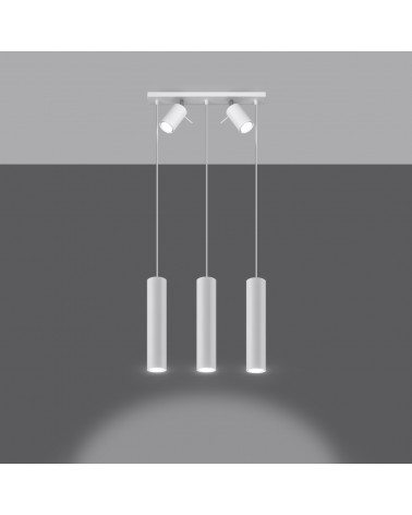 Hängeleuchte RING 3 weiß