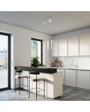 Hängeleuchte RING 3 weiß