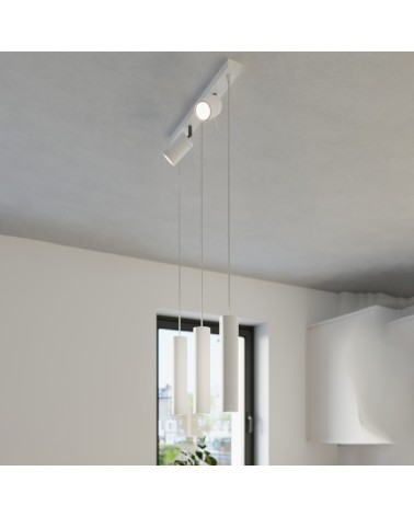 Hängeleuchte RING 3 weiß