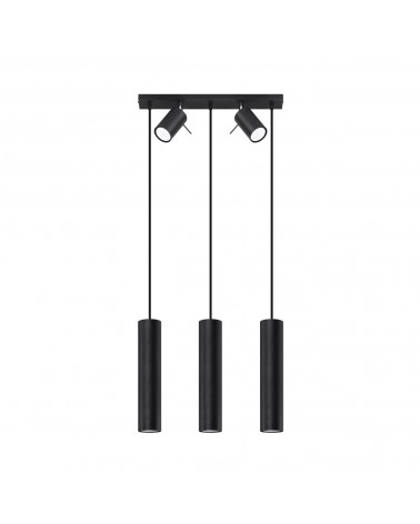 Hängeleuchte RING 3 schwarz