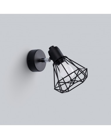 Wandleuchte ARTEMIS 1 schwarz